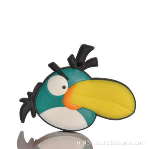 Angry Customized Bird Gift PVC USB Flash Drive with Factory Price